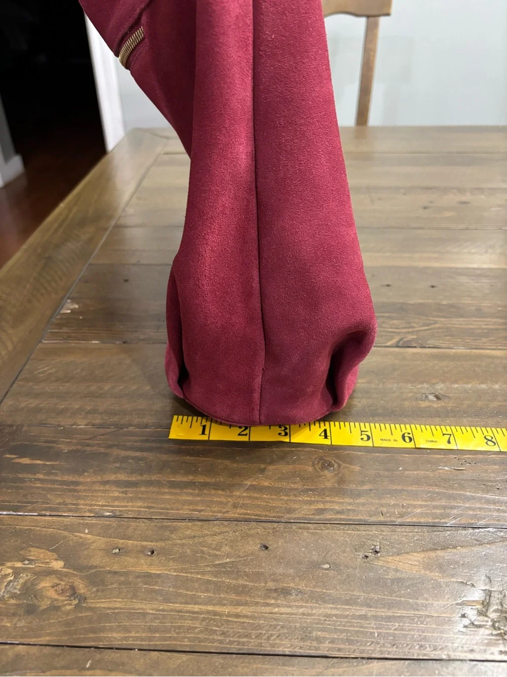 N/A spacious burgundy